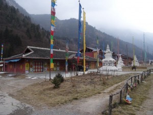 Les maisons tibétaines