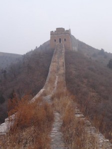 La muraille de Chine à l'état brut