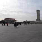 Tian'anmen et le mausolée de Mao