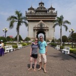 Patuxai, l'arc de triomphe au Laos !