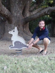 Attraper la queue d'un kangourou