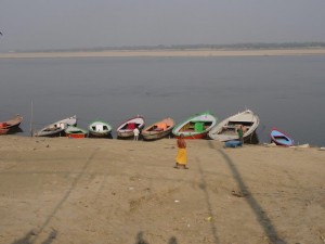 Sur les bords du Gange