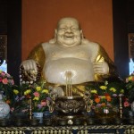 Un bouddha rigolard