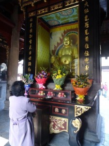 Prière au bouddha