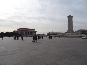Tian'anmen et le mausolée de Mao