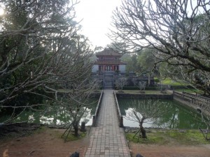 Le jardin du tombeau de Minh Mang