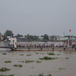 Le ferry pour rejoindre l'île d'An Binh