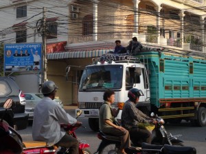 Le quotidien des routes cambodgiennes