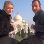 La danse des sardines devant le Taj Mahal
