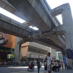 Dans les rues de Bangkok, quartier Siam