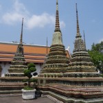 Dans la cour du Wat Pho
