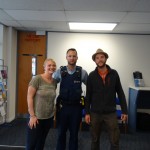 En NZ, au poste de police d'Auckland